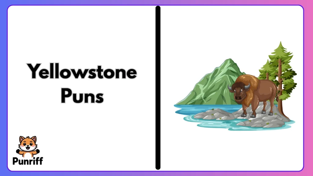 Yellowstone Puns