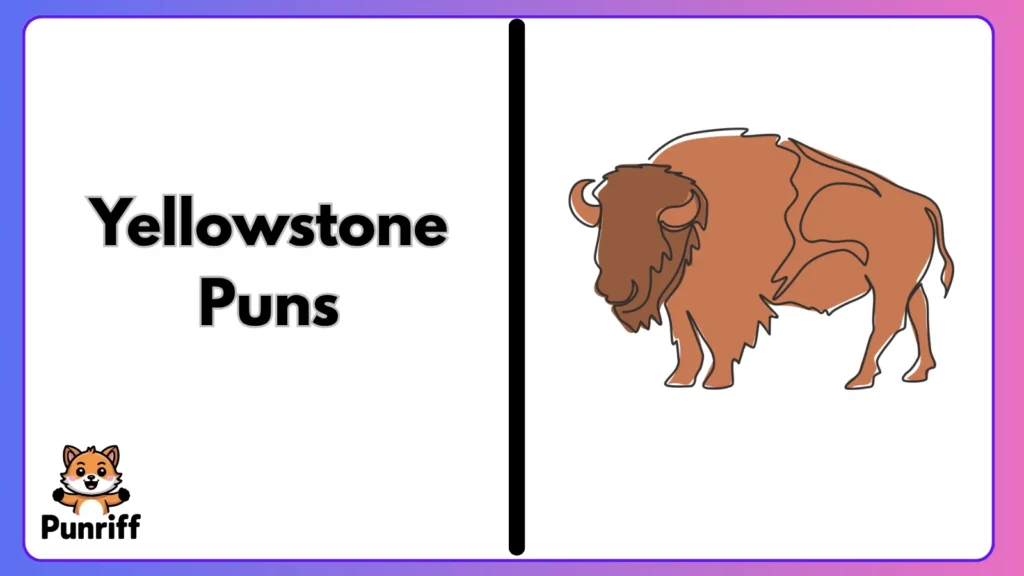 Yellowstone Puns