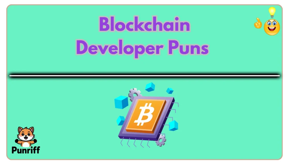 Blockchain Developer Puns 