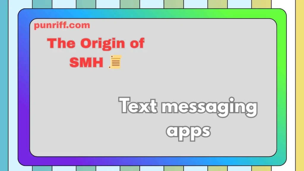 The Origin of SMH 📜