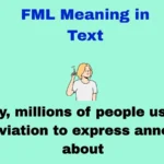 FML Meaning in Text