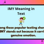 IMY Meaning in Text