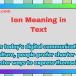 Ion Meaning in Text