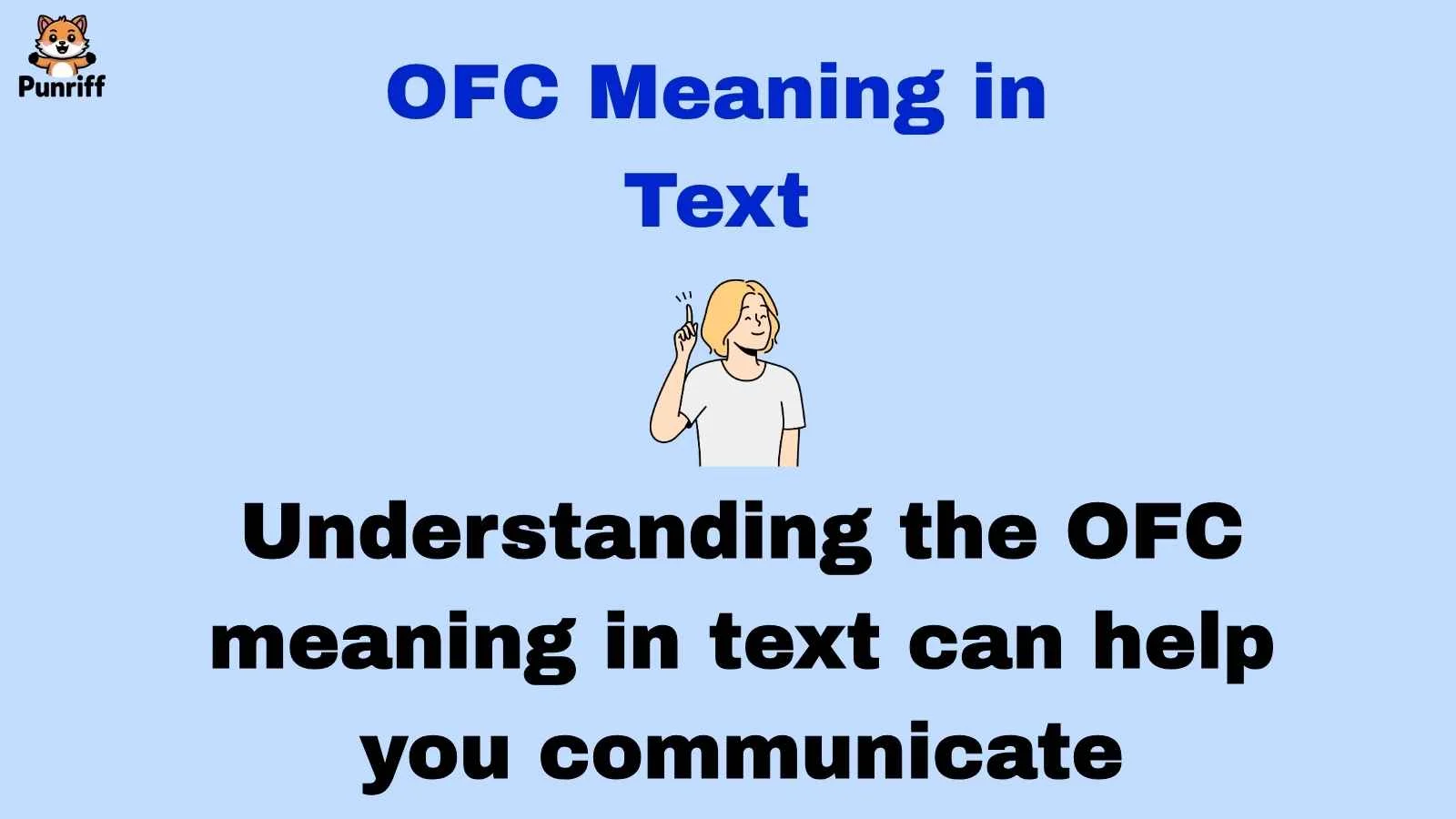 OFC Meaning in Text