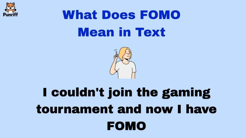 What Does FOMO Mean in Text