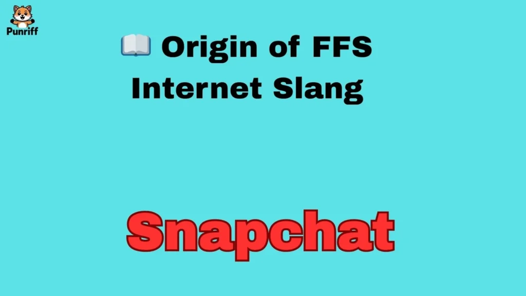 📖 Origin of FFS Internet Slang